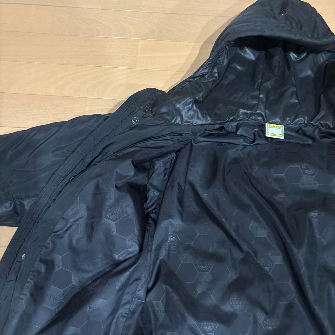 ATHLETA ブラック ベンチコート　160cm