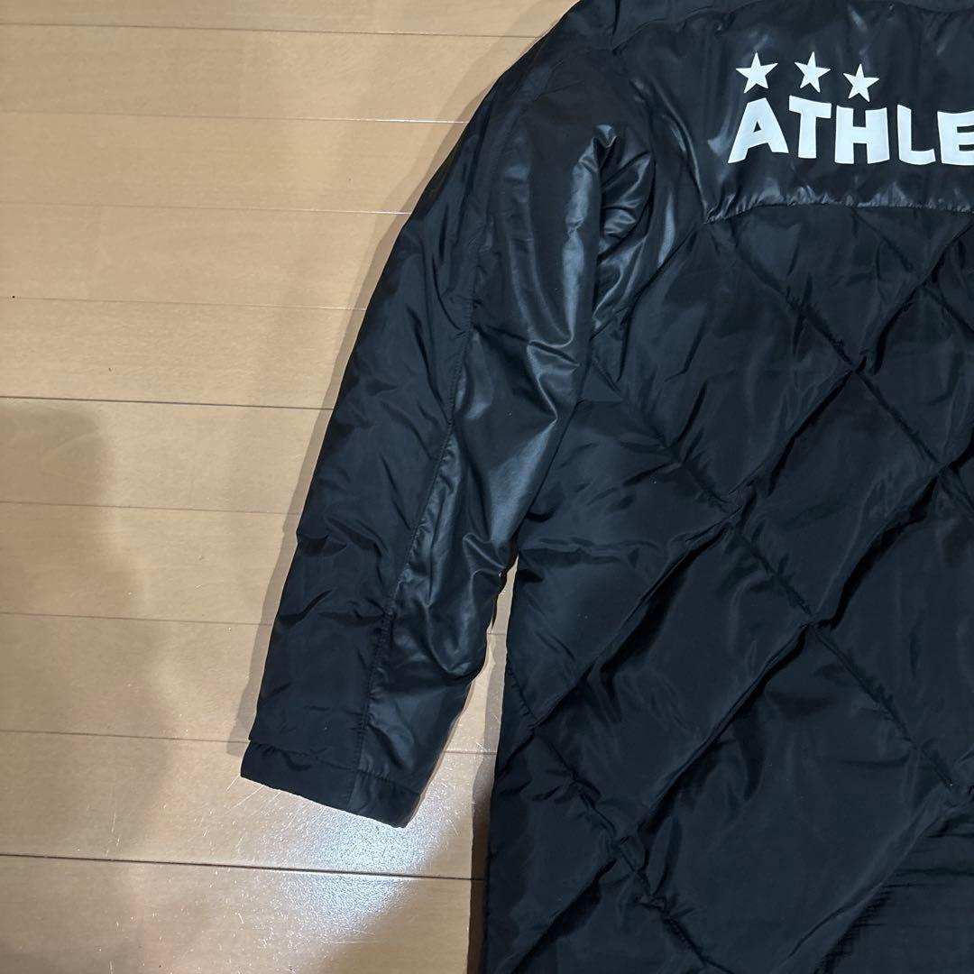 ATHLETA ブラック ベンチコート　160cm