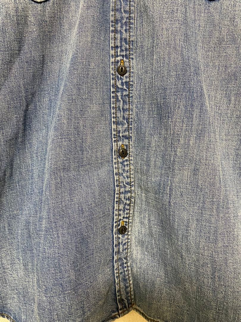 ジャーナルスタンダード　ライトオンスデニムシャツ　2024 ゆったりサイズ