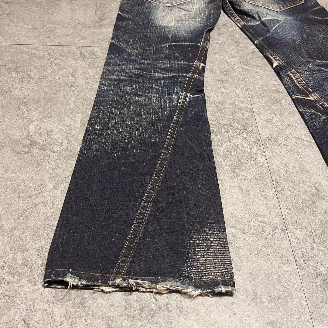 週末限定価格！archive y2k TORNADOMART フレアデニム　平成