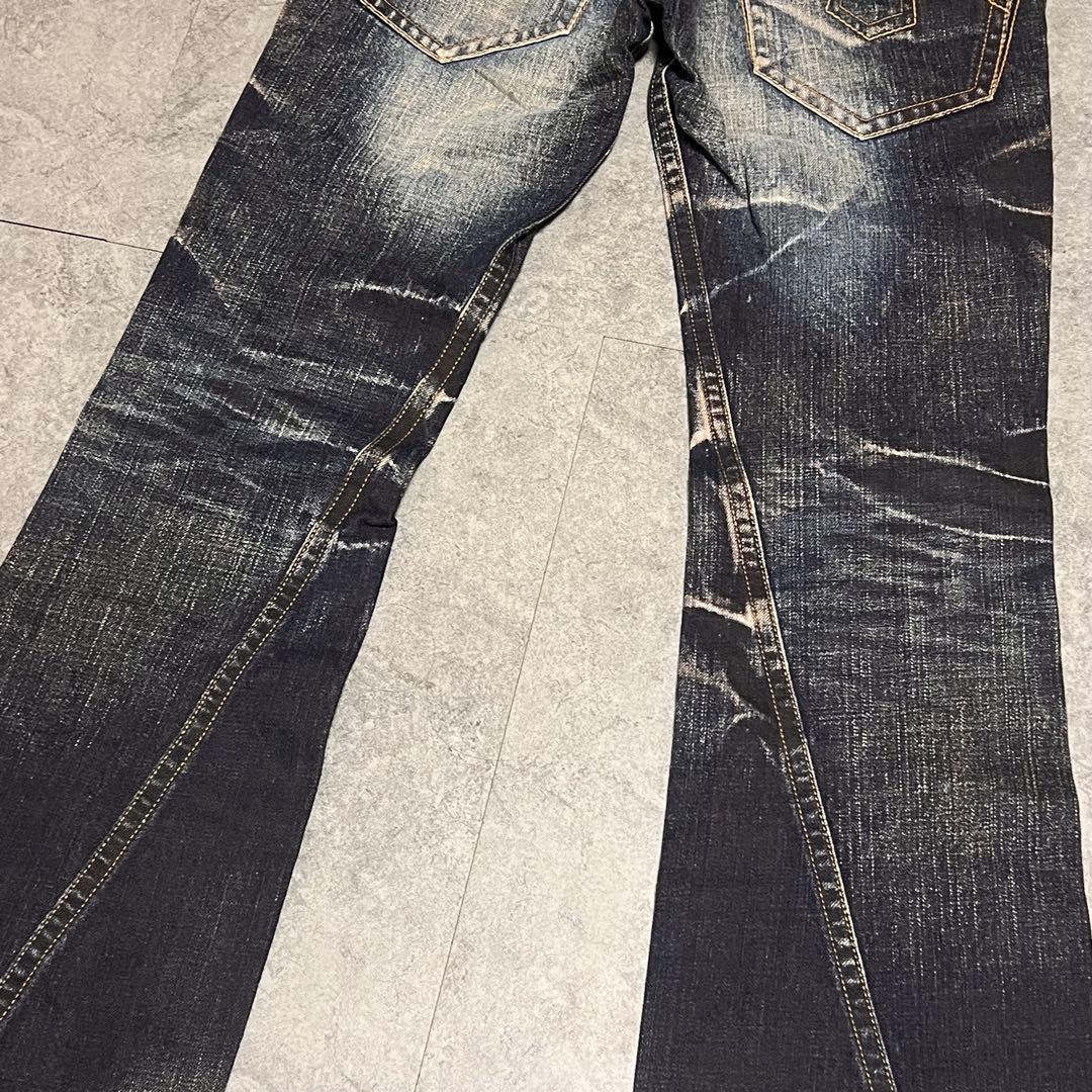 週末限定価格！archive y2k TORNADOMART フレアデニム　平成