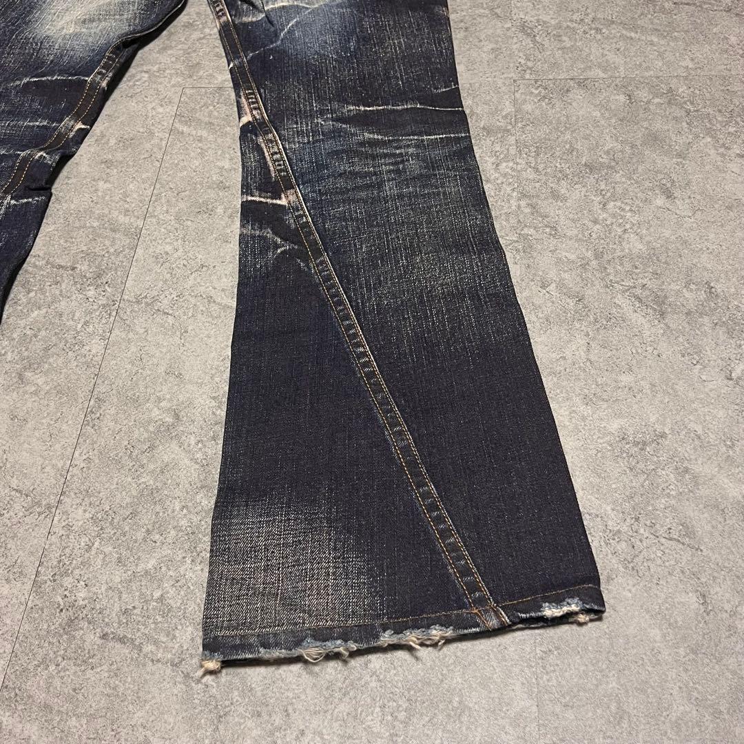 週末限定価格！archive y2k TORNADOMART フレアデニム　平成