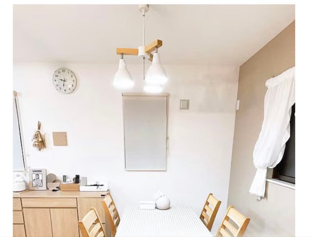 ニトリ 照明 ペンダントライト 3灯 ホワイト