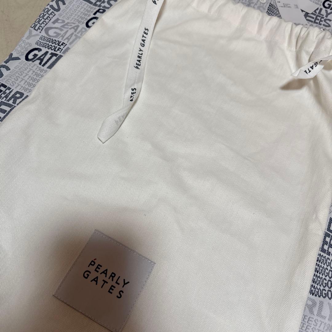 新品 PEARLY GATES ポロシャツ ゴルフウェア 洗える ロゴ タグ付