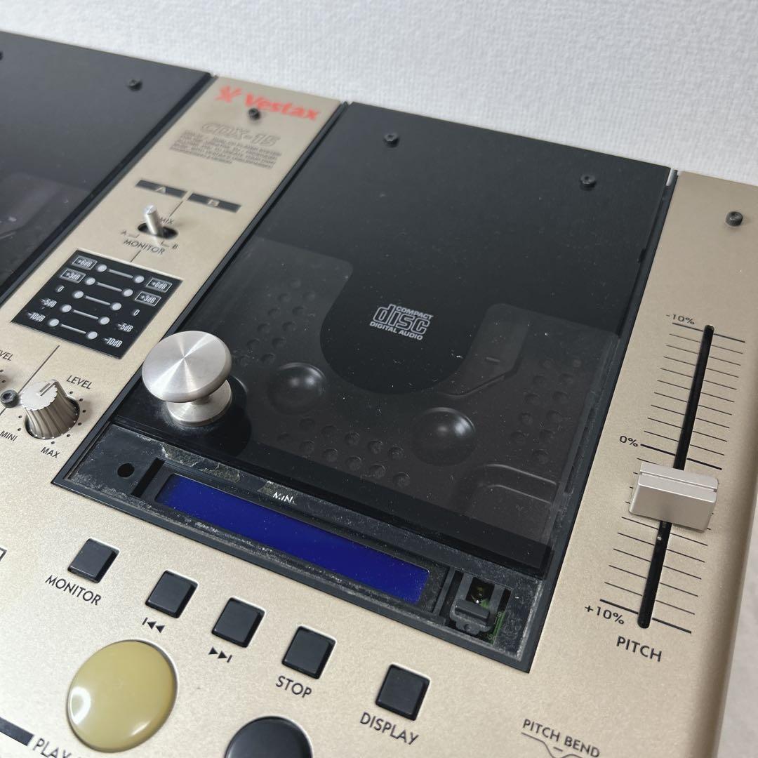 VESTAX CDX-12 DJ機器　DJミキサー　ジャンク