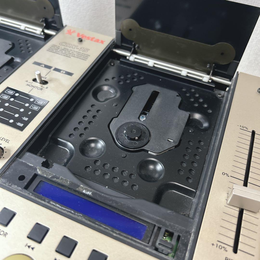 VESTAX CDX-12 DJ機器　DJミキサー　ジャンク