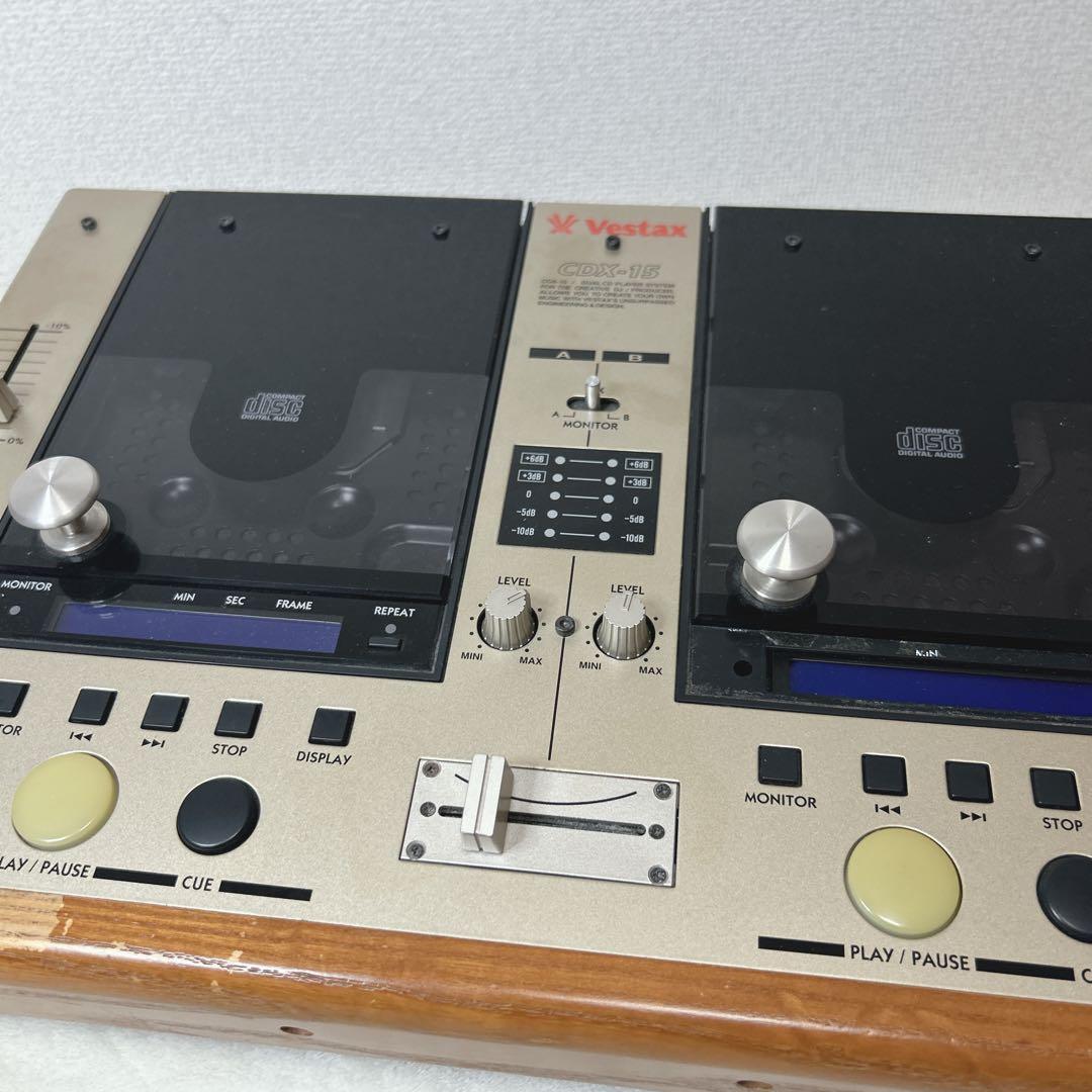 VESTAX CDX-12 DJ機器　DJミキサー　ジャンク