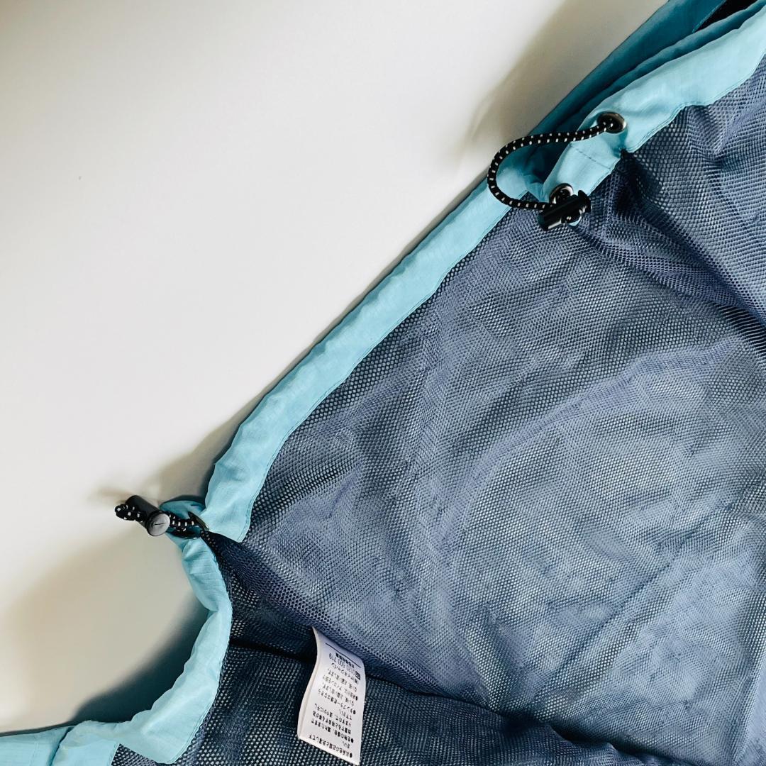 NIKE ナイキ ナイロンジャケット パンツ セットアップ L ターコイズブルー