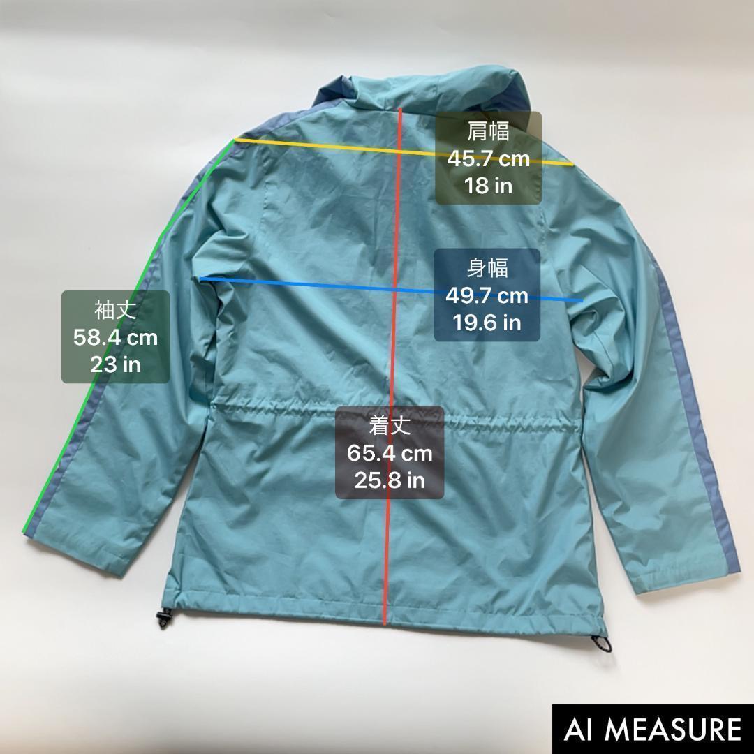 NIKE ナイキ ナイロンジャケット パンツ セットアップ L ターコイズブルー