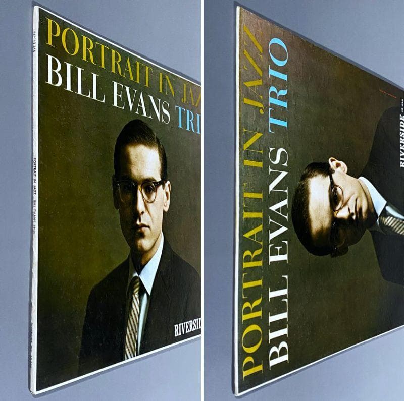 ★圧倒的名盤【USオリジナル／希少MONO／極上盤／青少／深溝】ビル・エヴァンス