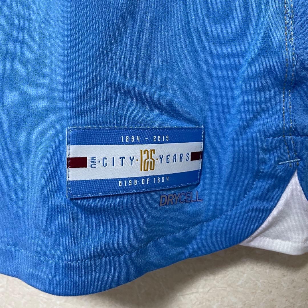 マンチェスター・シティ 125周年記念ユニフォーム L オーセンティック　箱付き