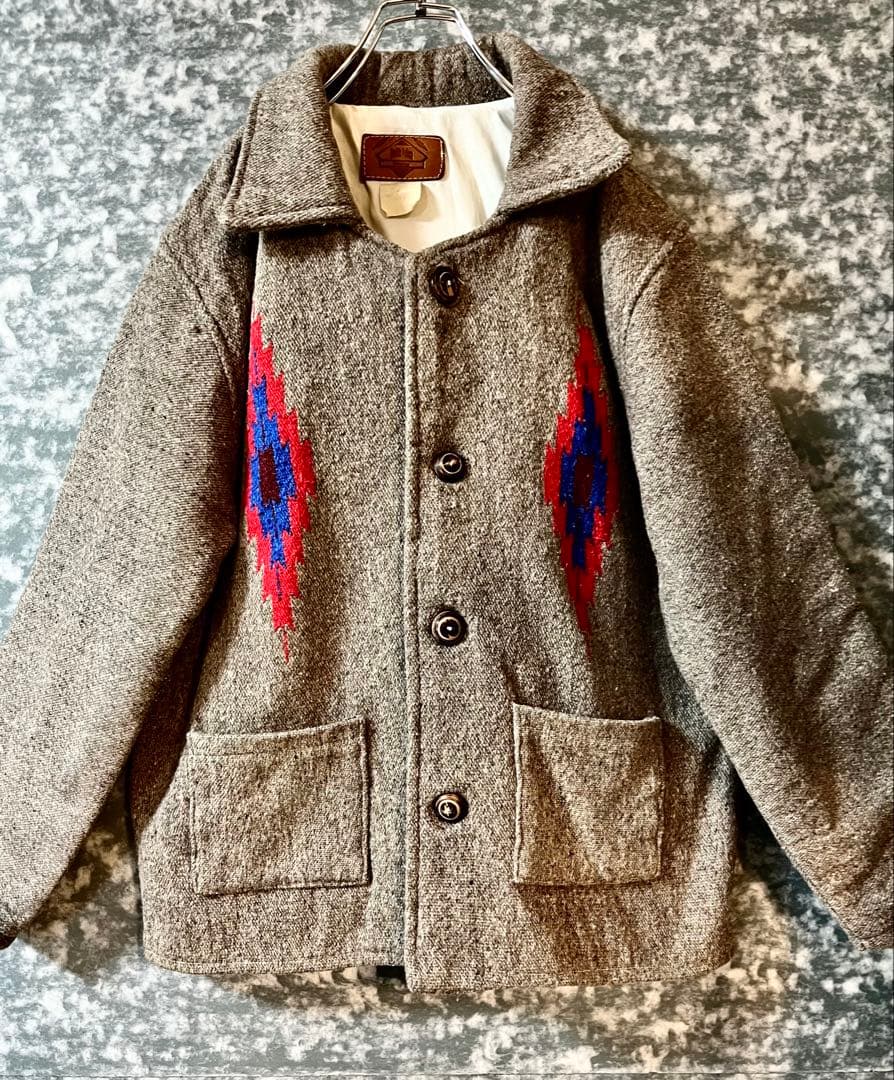 【鬼レア❗️】ビンテージ Molina モリーナ ネイティブ ジャケット チマヨ