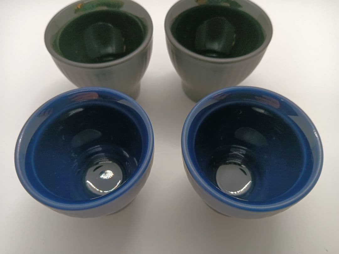 ロイヤルコペンハーゲン ブラックフルーテッド エッグカップ 4個セット