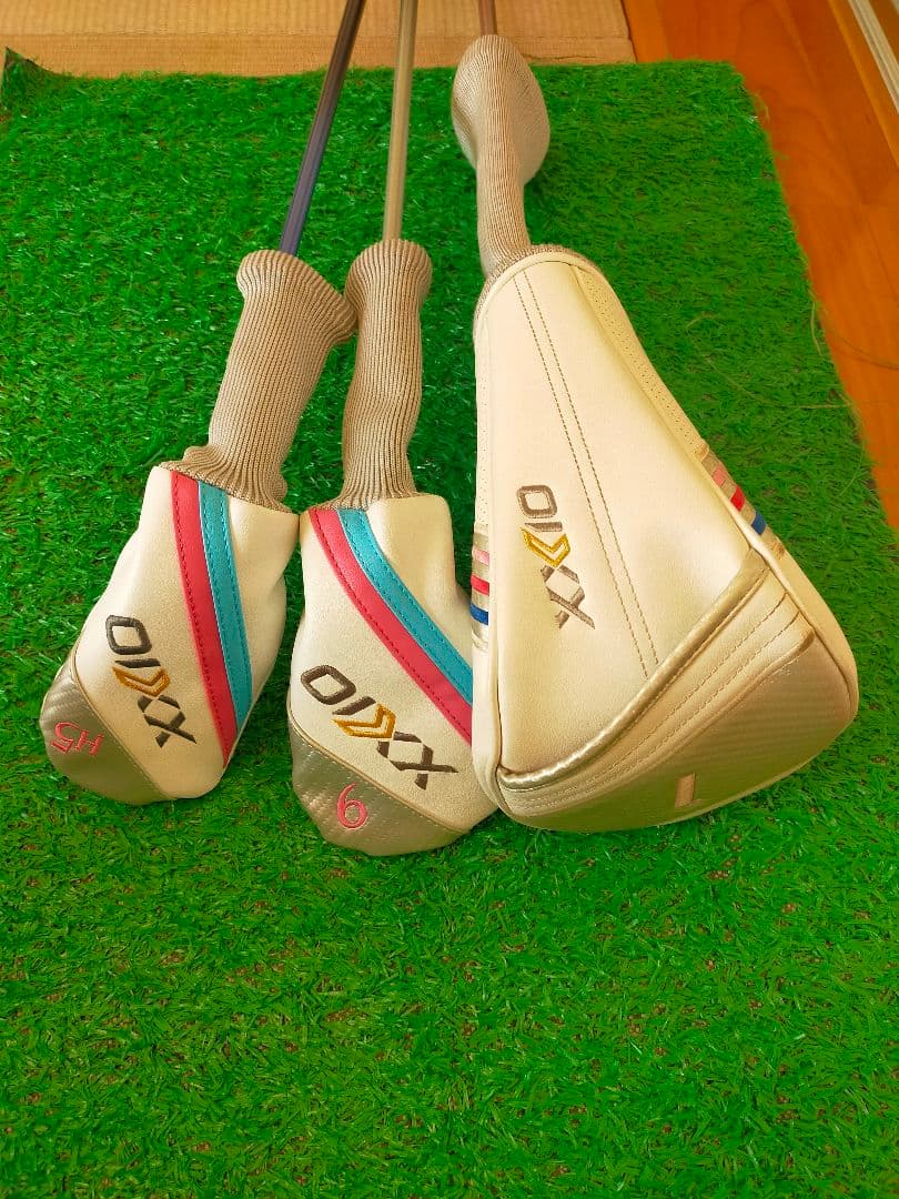 美品⭐️ゼクシオ12⭐️レディース 3本ドライバーフェアウェイウッドハイブリッド