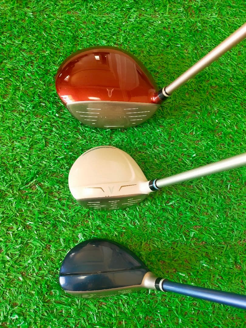 美品⭐️ゼクシオ12⭐️レディース 3本ドライバーフェアウェイウッドハイブリッド