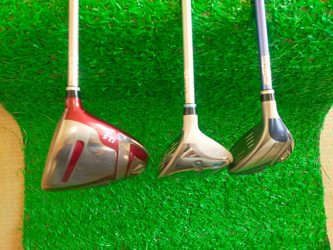 美品⭐️ゼクシオ12⭐️レディース 3本ドライバーフェアウェイウッドハイブリッド