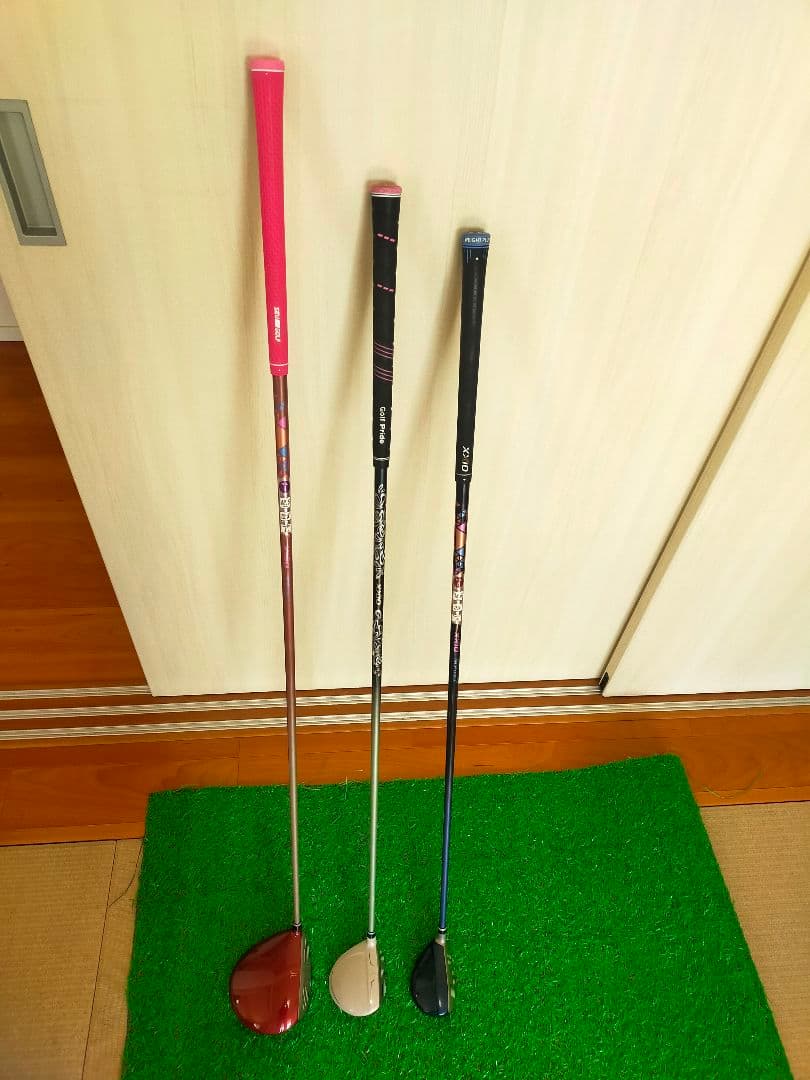 美品⭐️ゼクシオ12⭐️レディース 3本ドライバーフェアウェイウッドハイブリッド