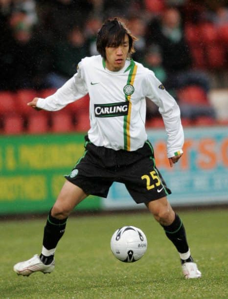 06-07 セルティック　中村俊輔　NIKEオフィシャル　長袖ユニフォーム