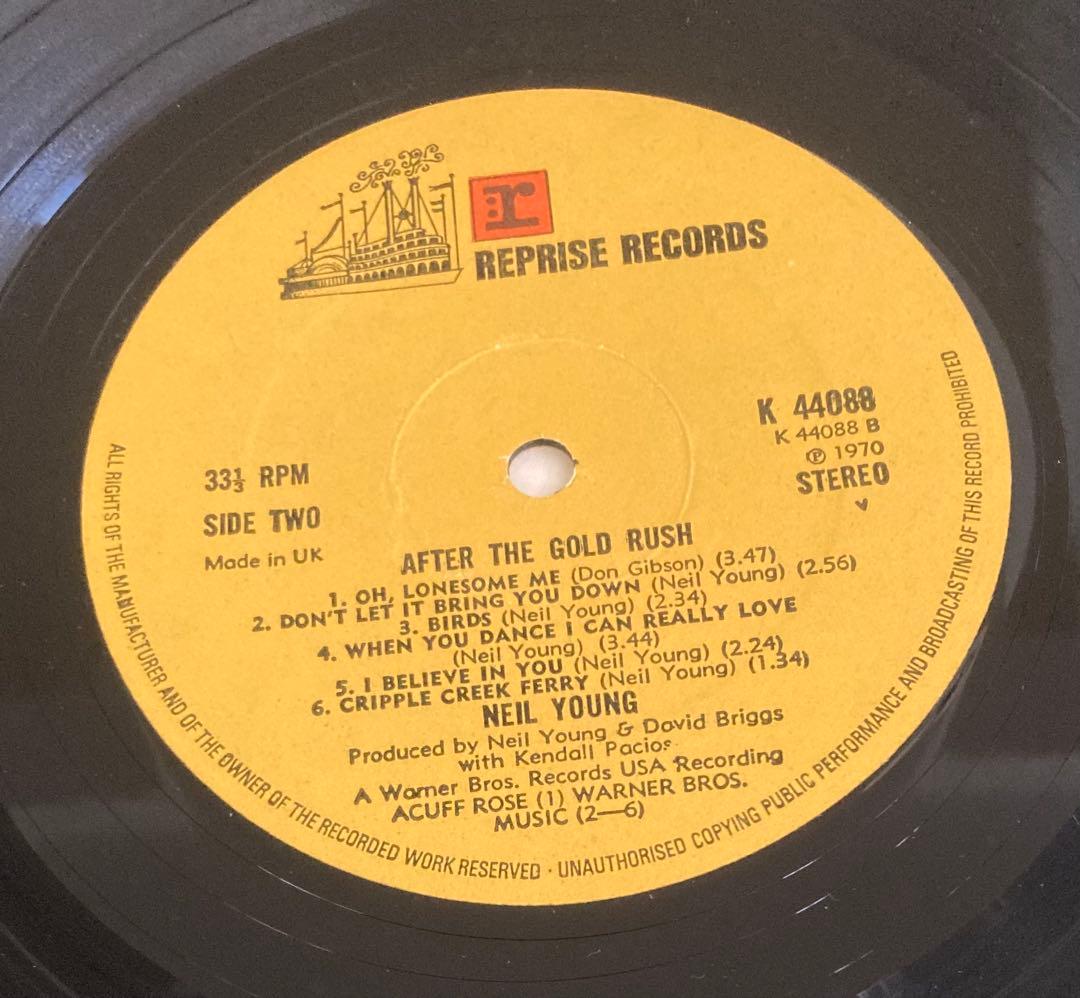 ■高音質UKオリジナル盤■NEIL YOUNG / ニールヤング■After T