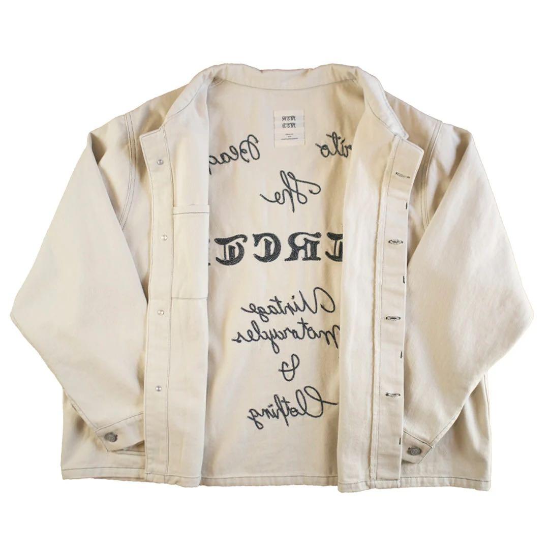 ジャケット・アウター ATRCTR Washed locomotive jacket