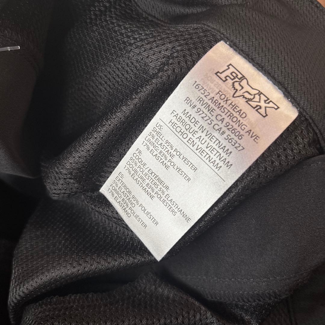 z891新品FOXレンジャーショーツ MTBショートパンツ36インチ 黒XL