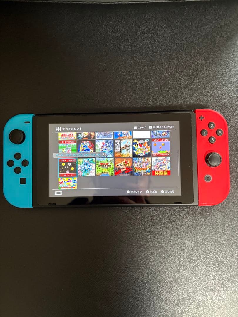 Nintendo Switch本体　充電器&カセット付き