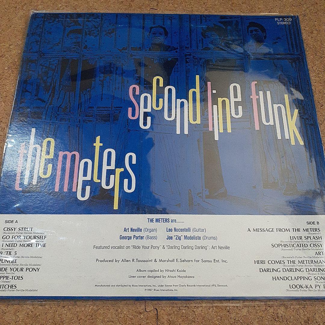 洋楽 THE METERS second line funk vinyl