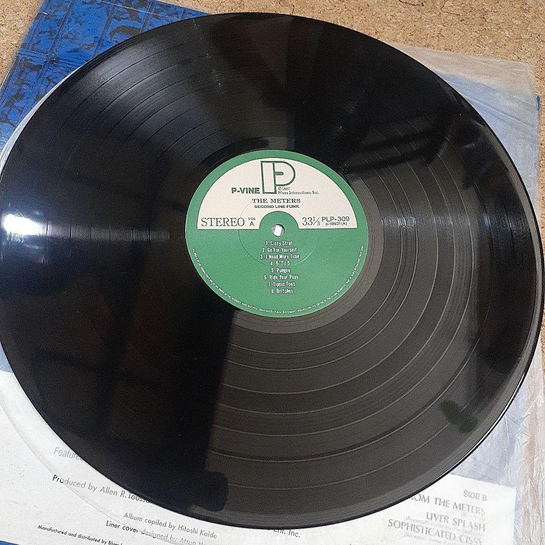 洋楽 THE METERS second line funk vinyl