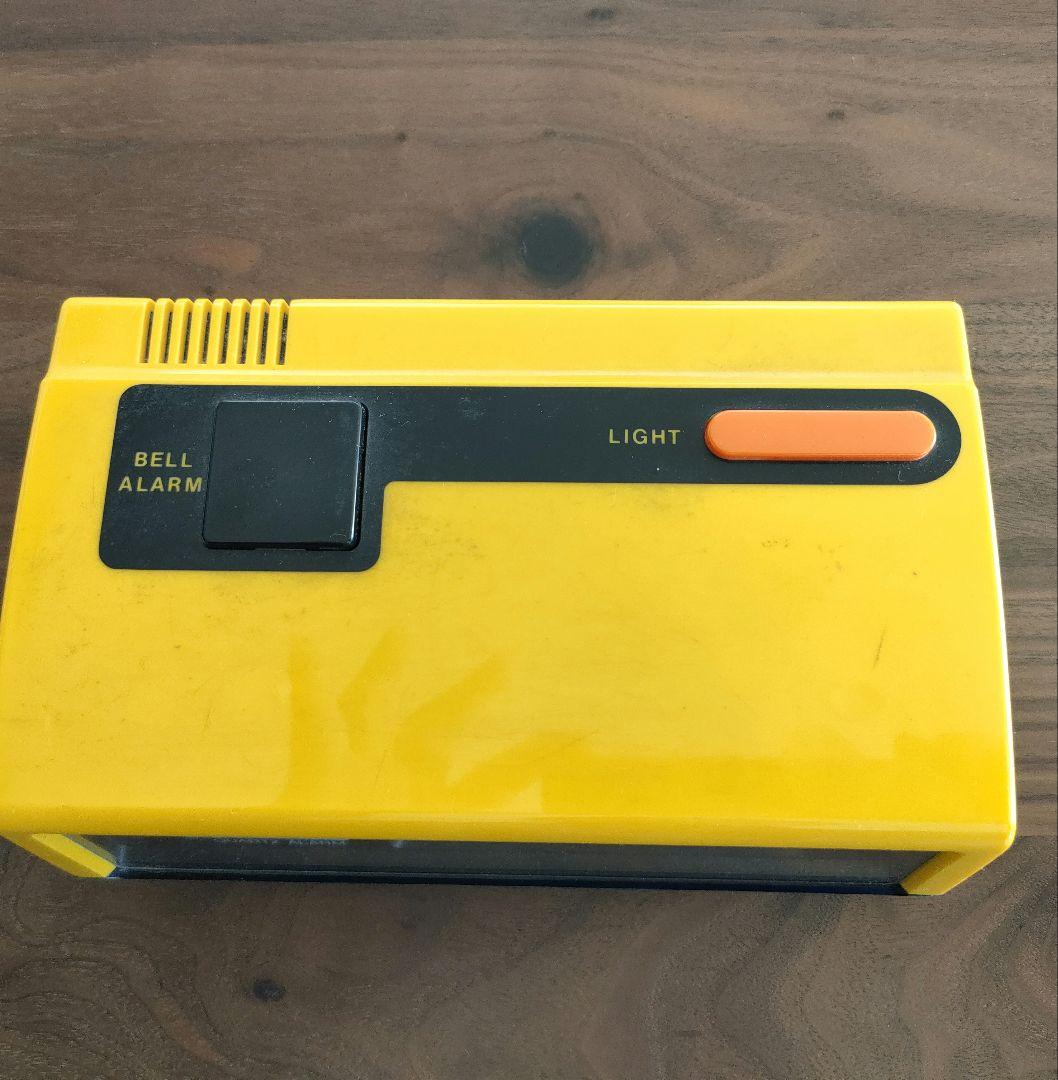 Citizen デジタル置時計 イエロー