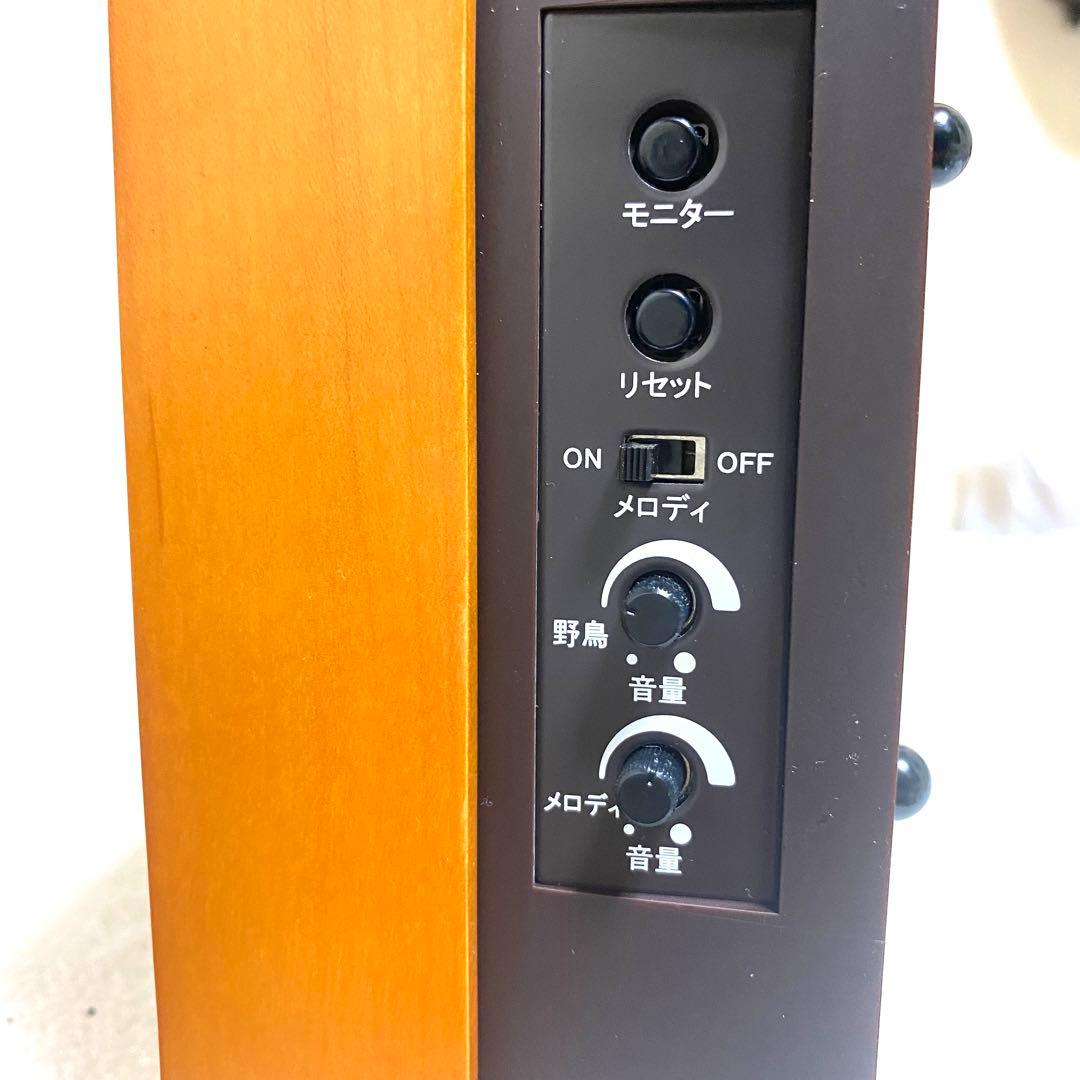 F*D様 【訳あり】癒しのメロディ掛時計 MADEMOI 風車と鳥のさえずり音付