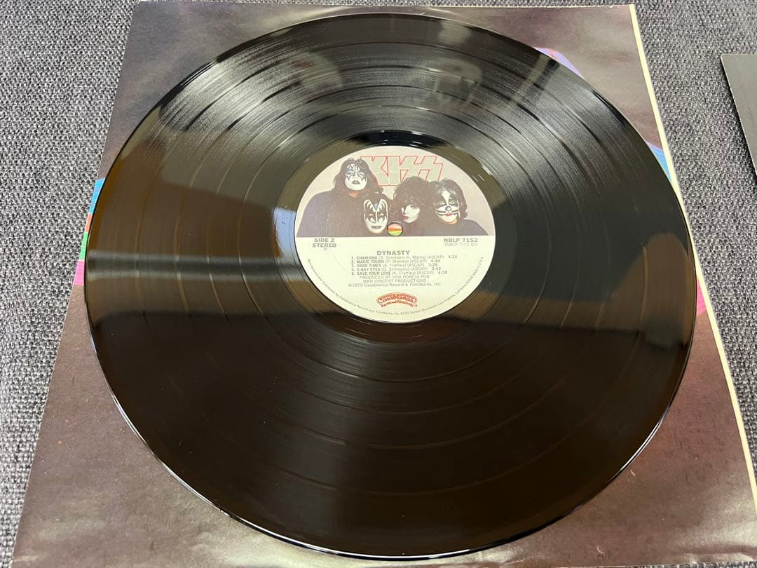 KISS Dynasty US盤 1979年 NBLP 7152 ポスター付