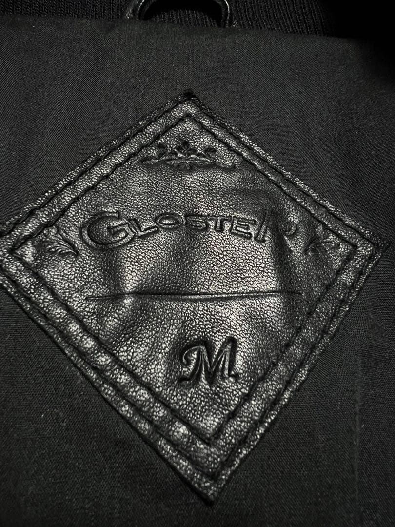 ジャケット・アウター 00s Gloster Black Leather Rider Jacket