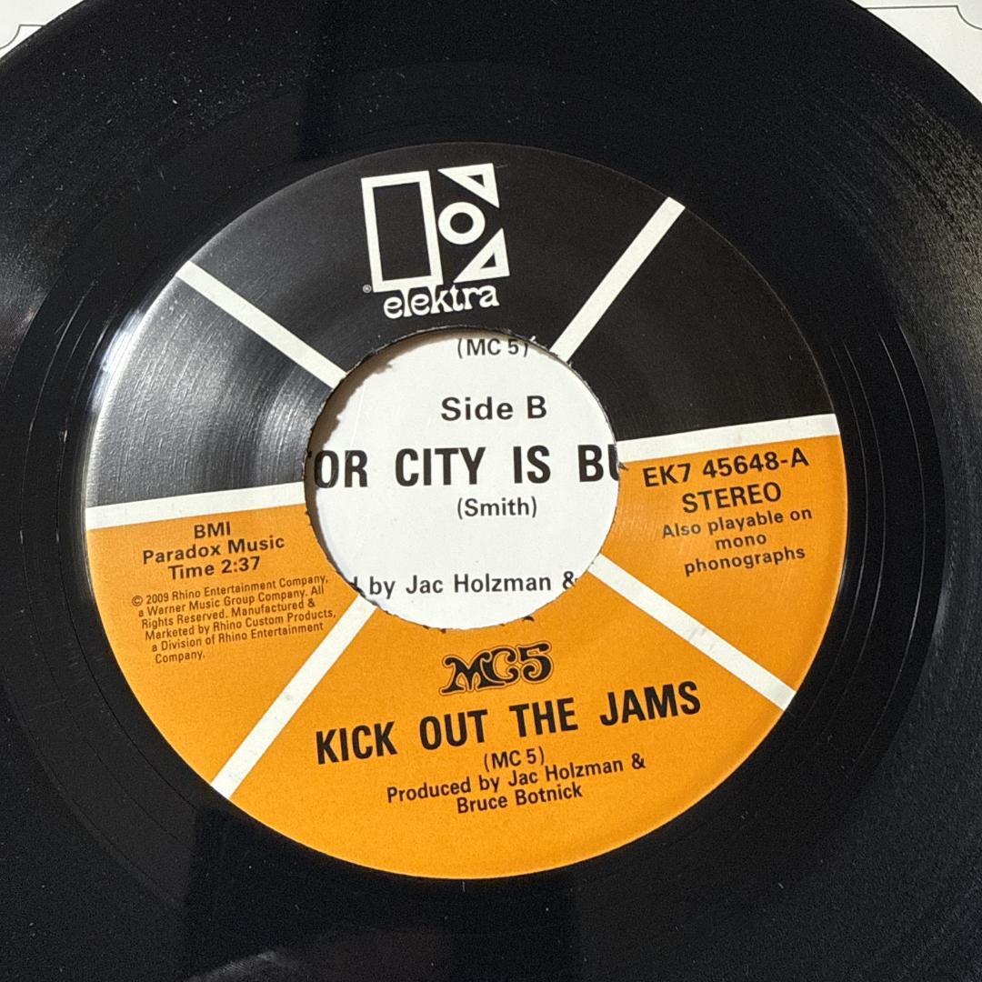 MC5 - Kick Out The Jams☆限定 7″☆レアなフランス盤仕様