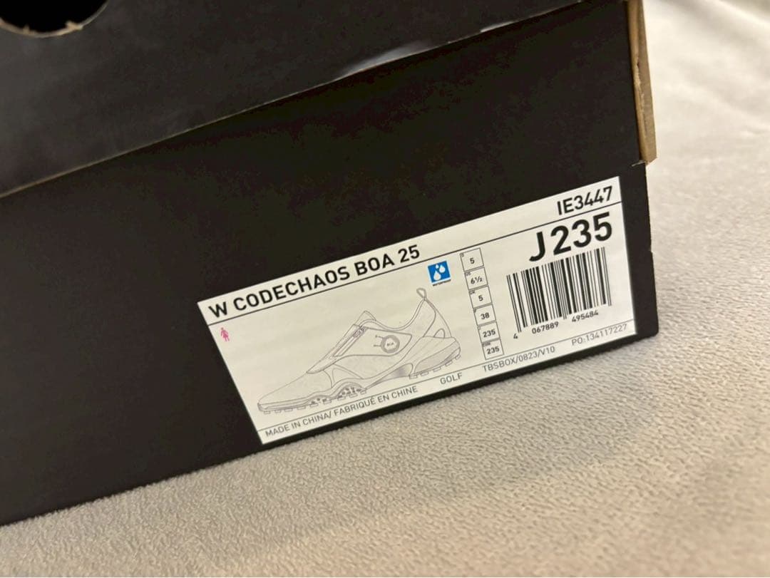 極美品 アディダス ゴルフ ウィメンズ コードカオス 25 ボア