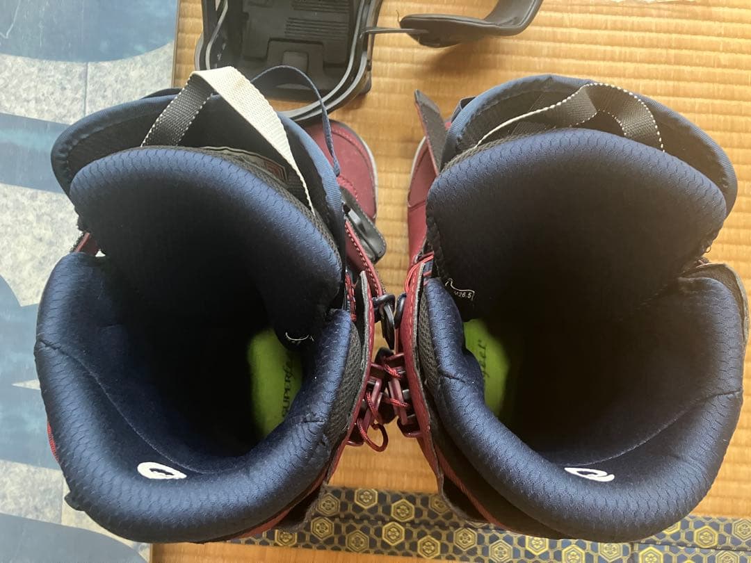 スノーボード 板　ビンディング　靴　ケース一式　BURTON DEELUXE