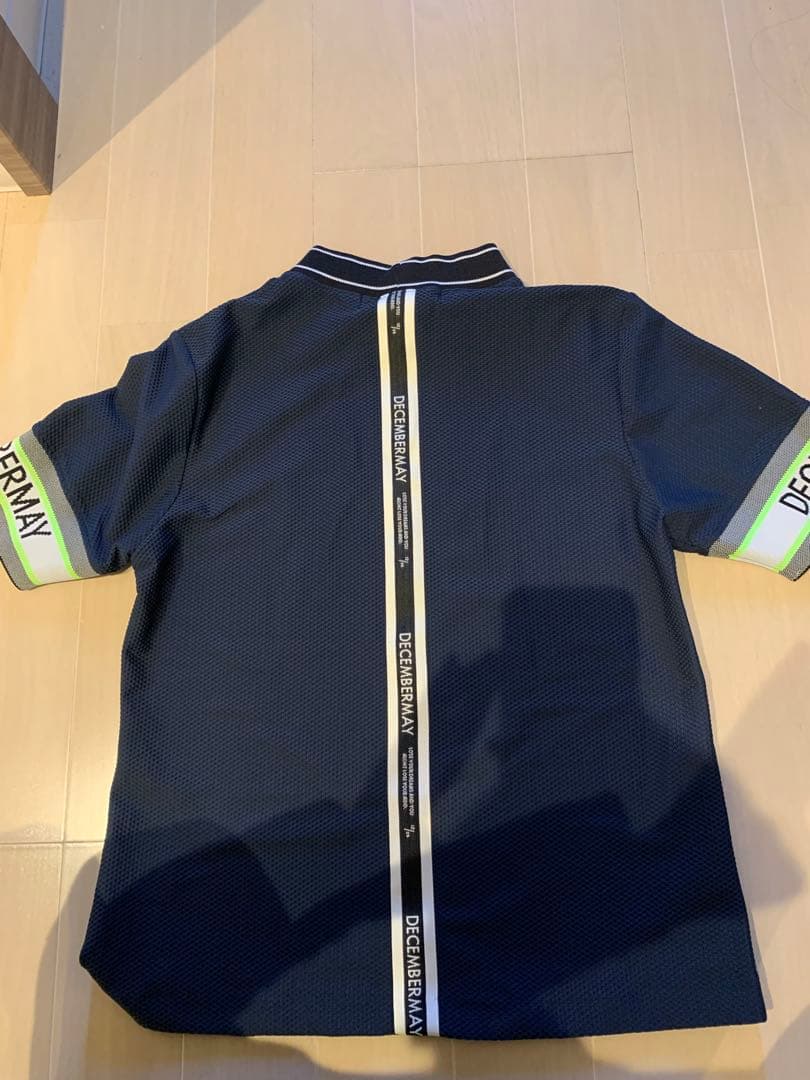 「美品」DECEMBERAY ネイビー ポロシャツ