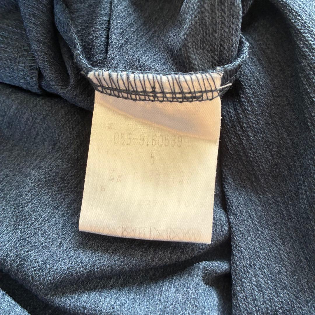 PEALY GATES PPG ハーフジップ ポロシャツ サイズ5 Lネイビー