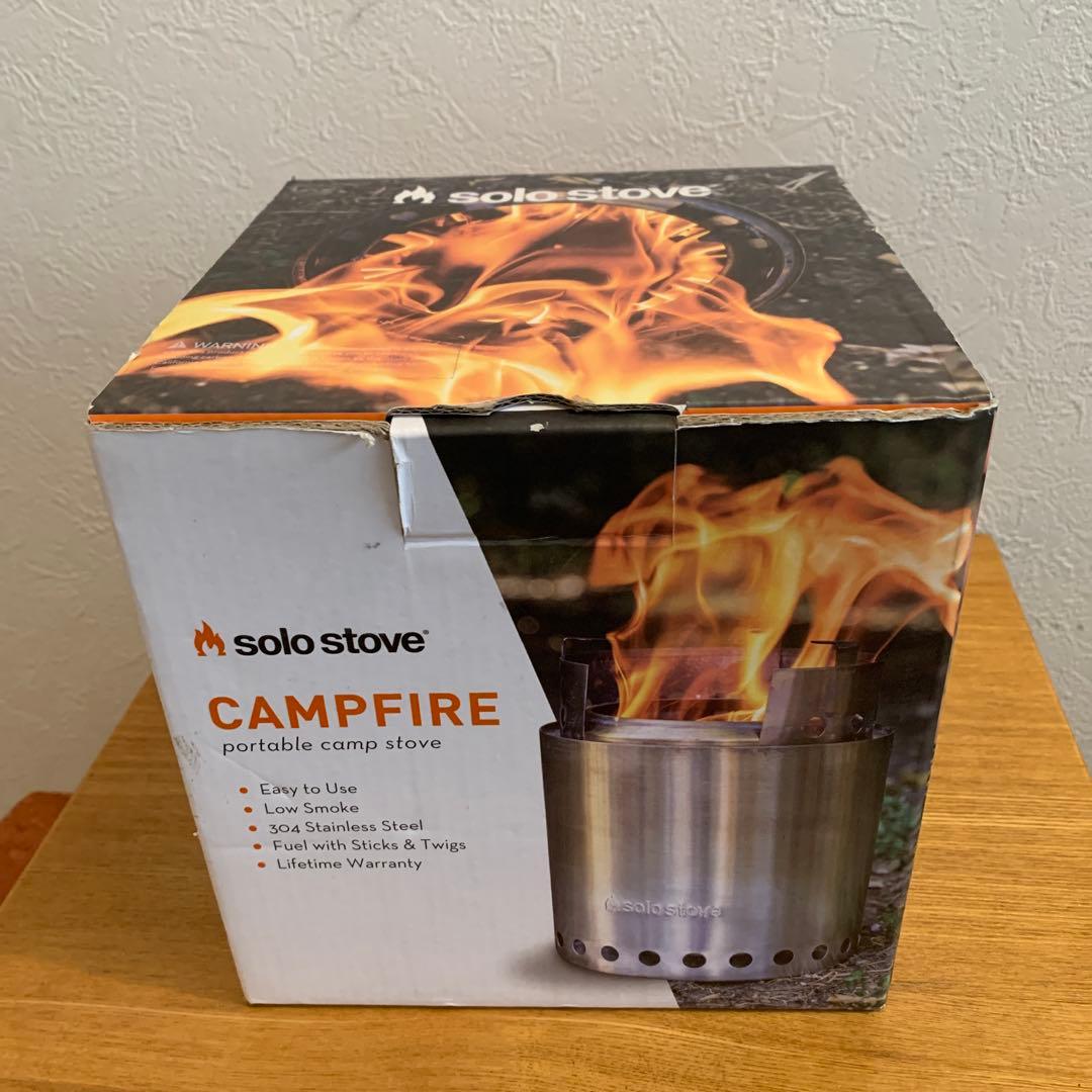 ソロストーブ　キャンプファイヤー　使用感あり。
