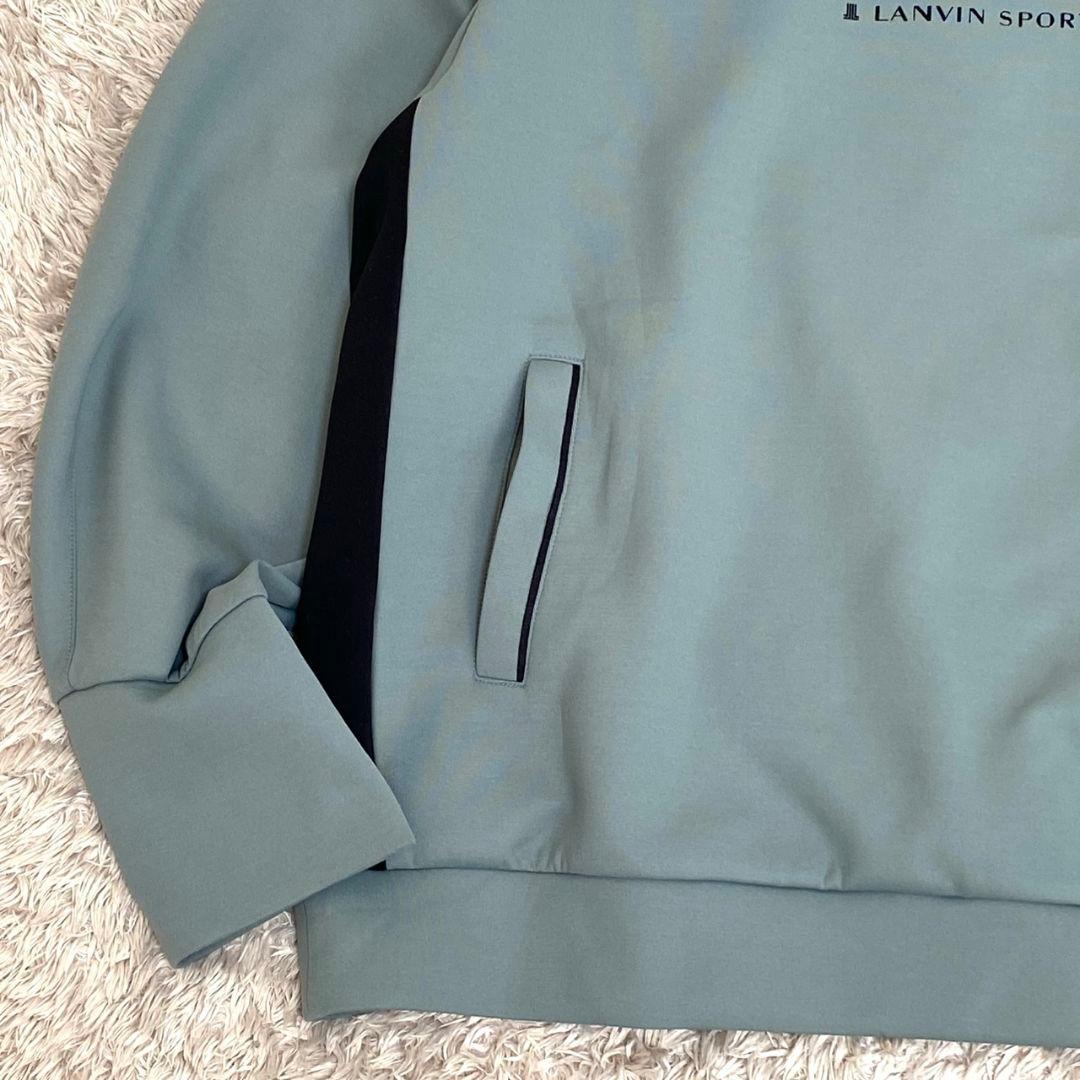 美品♡LANVIN SPORT プルオーバー フード パーカー♡GOLF 42