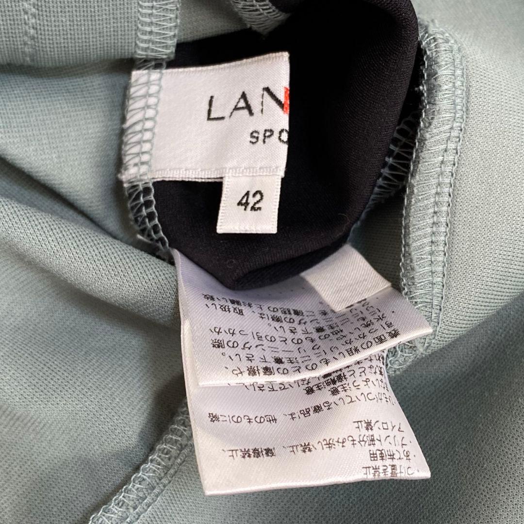 美品♡LANVIN SPORT プルオーバー フード パーカー♡GOLF 42