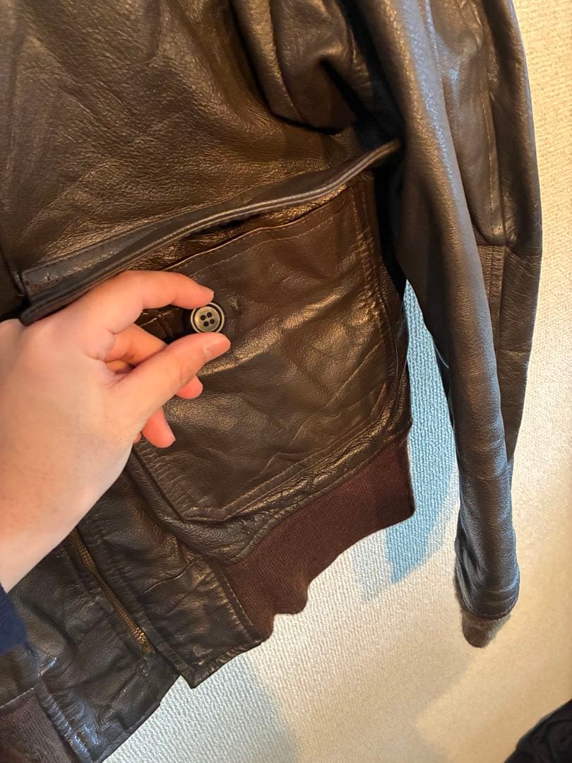 G1レザージャケット　80s 90s USA製　42