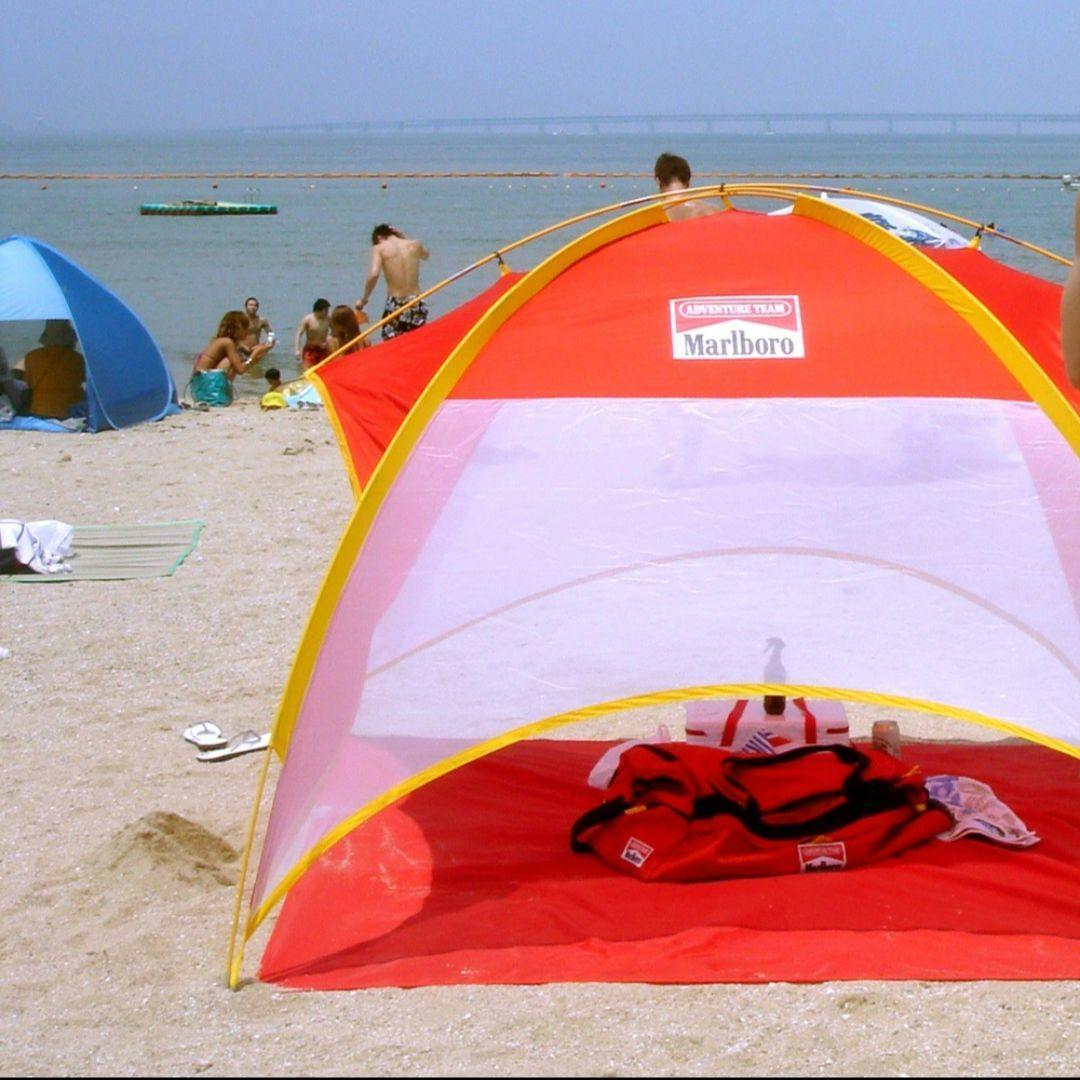 【未使用保管品】Marlboro マルボロ サンシェルター 日よけ 90s