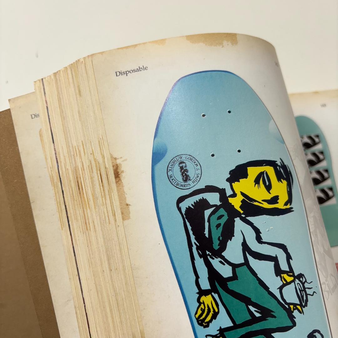 スケートボードアート写真集Disposable Skateboard Bible