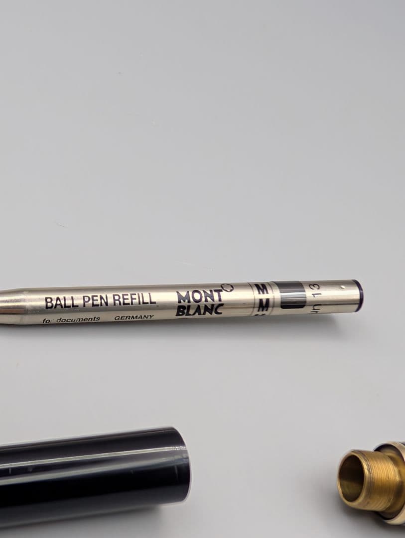 MONTBLANC ボールペン 黒×金 筆記可 小キズ有