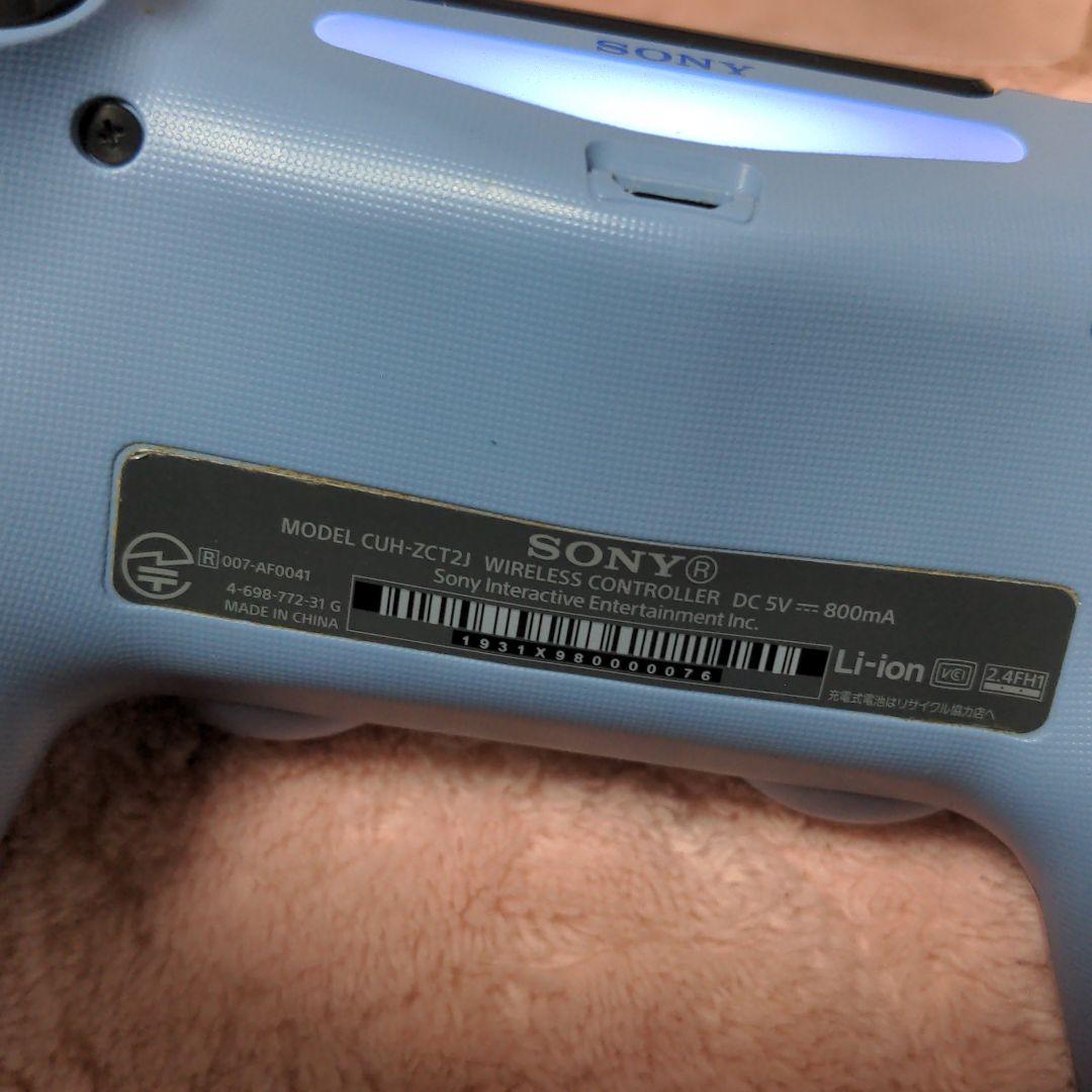 純正ps4コントローラー(チタンブルー)SONY CUH-ZCT2J 28