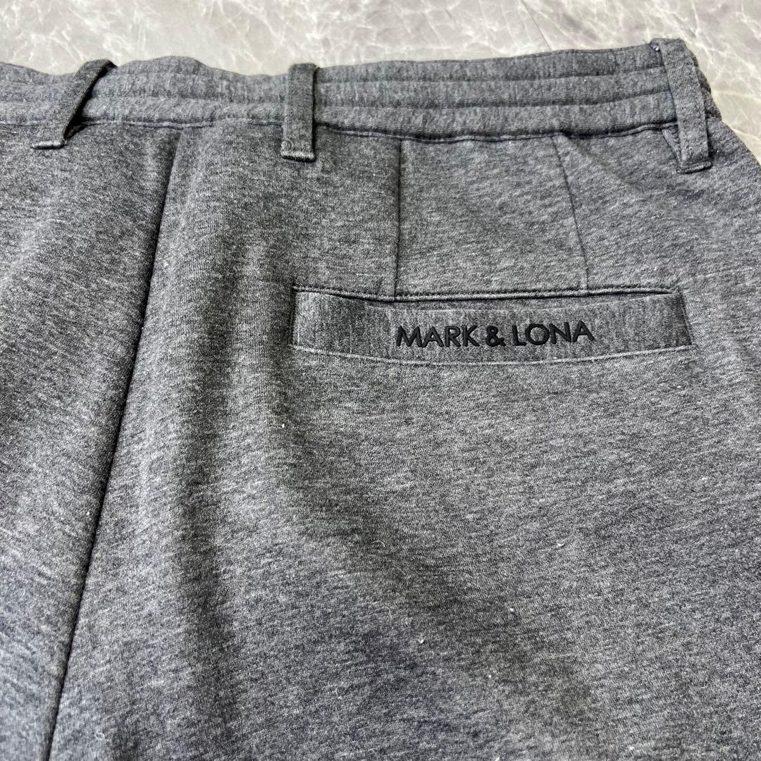 マークアンドロナ　ジョガーパンツ　XL ポケット　紐　チャック　グレー　ゴルフ