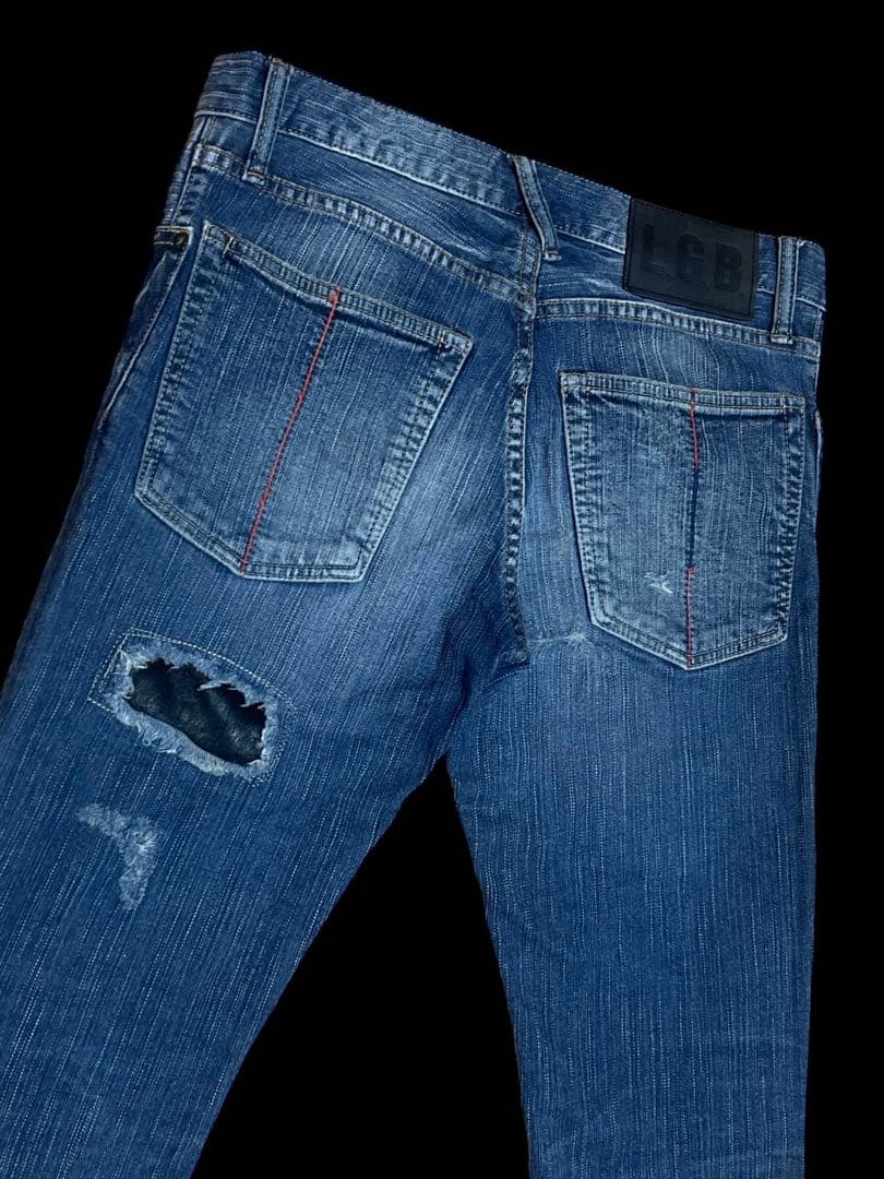 専用品 L.G.B. leather cross denim 29