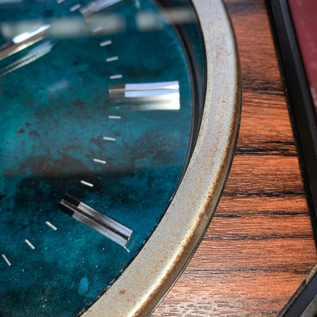 昭和レトロ　動作品　セイコー　SEIKO vibron 掛時計　スペースエイジ