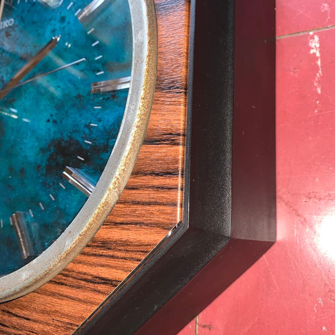 昭和レトロ　動作品　セイコー　SEIKO vibron 掛時計　スペースエイジ