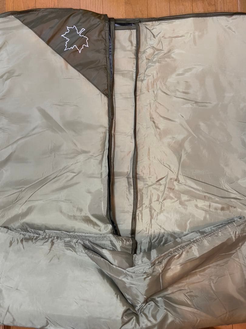 [GWキャンプ:初心者向けテント一式]ロゴス エアマジック(清掃済）＋シート等